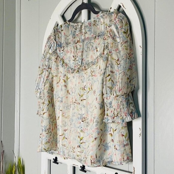 NWT Walter Baker Floral Perla Top Secret Garden M - Picture 8 of 12